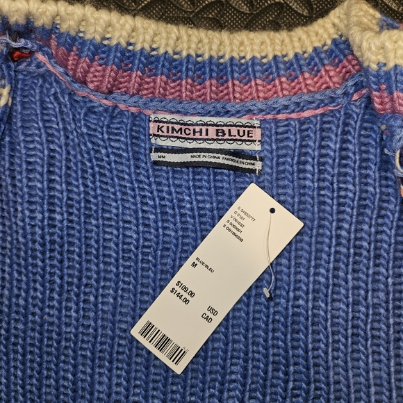 Kimchi Blue Perri Cardigan Sweater Urban Outfitters Medium - Picture 4 of 14